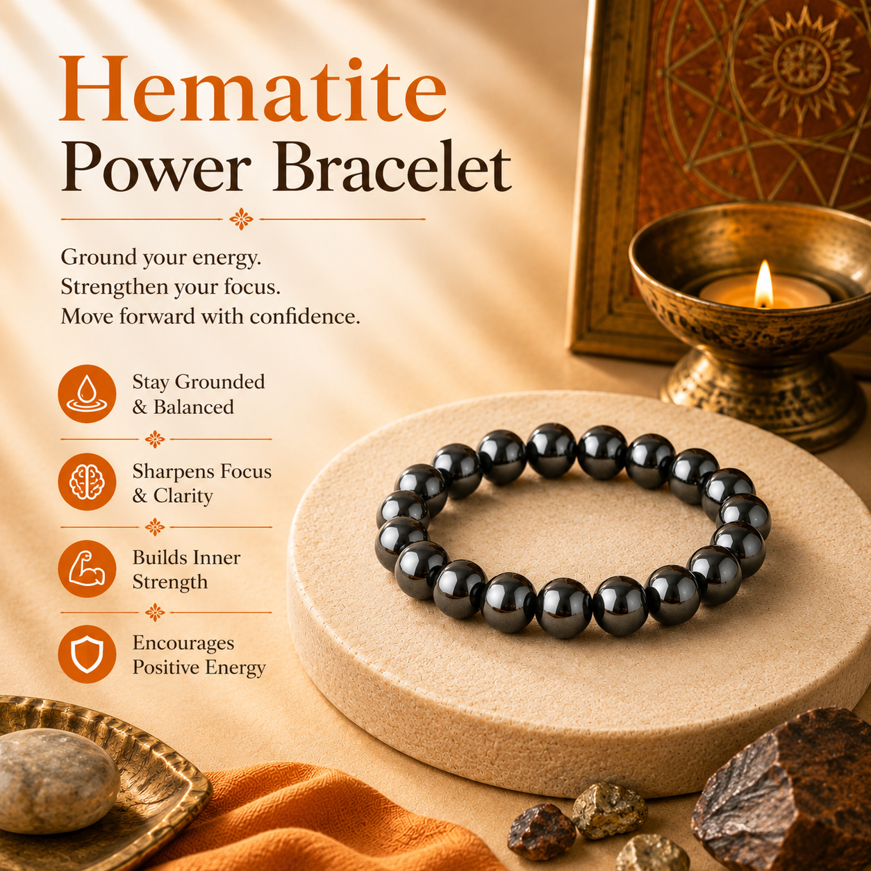 Hematite Bracelet