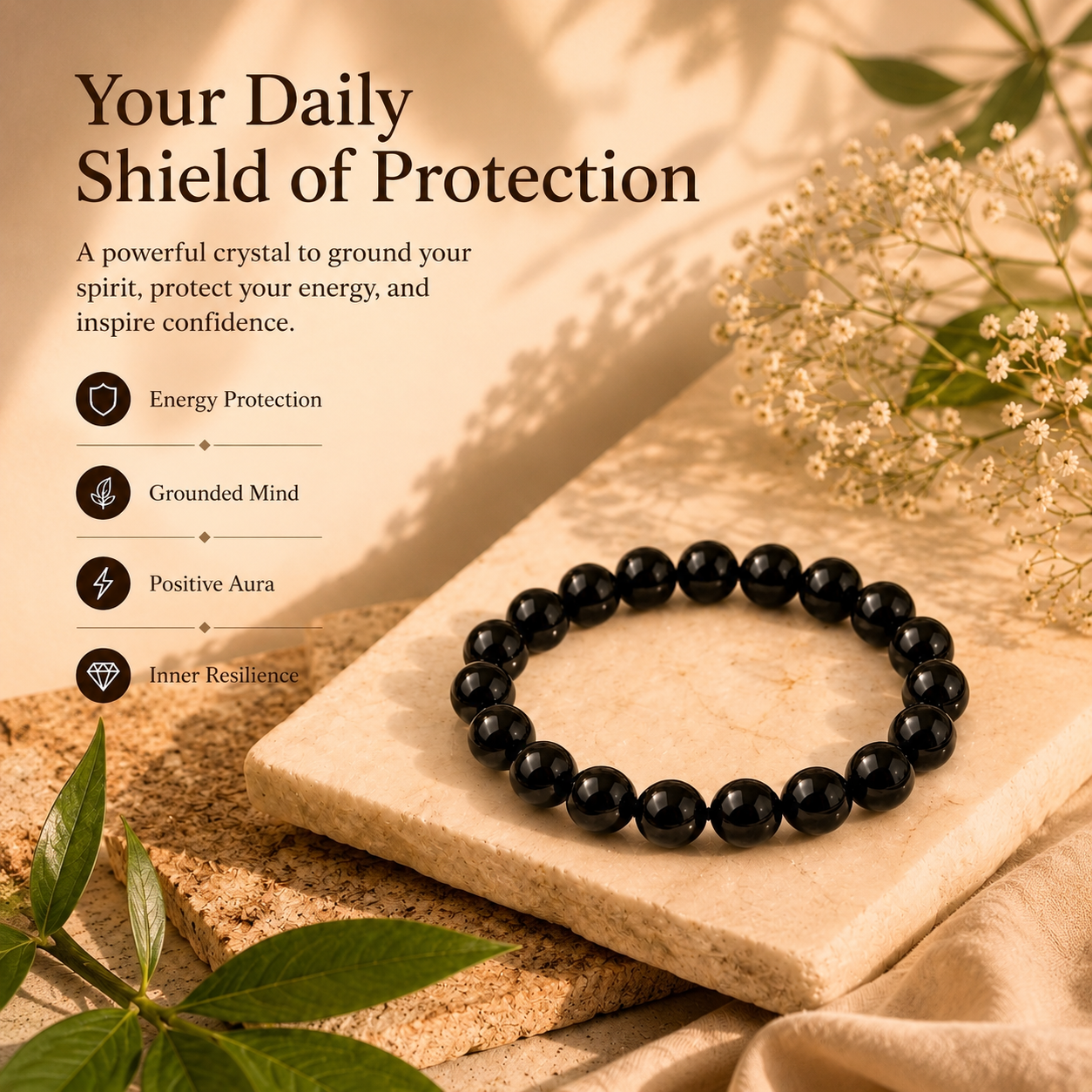 Black Tourmaline Bracelet