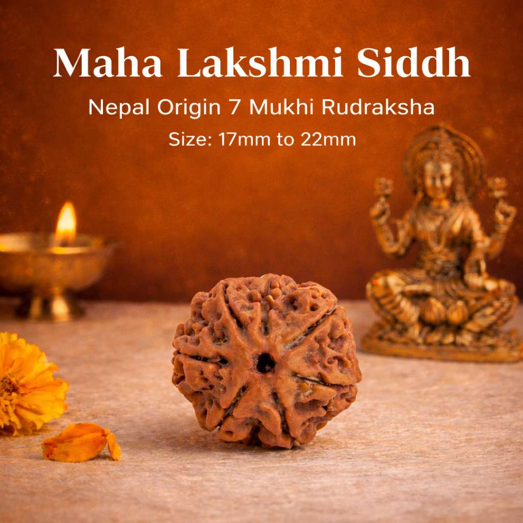 Nepali 7 Mukhi Rudraksha
