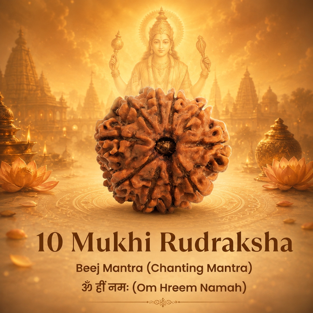 Nepali 10 Mukhi Rudraksha