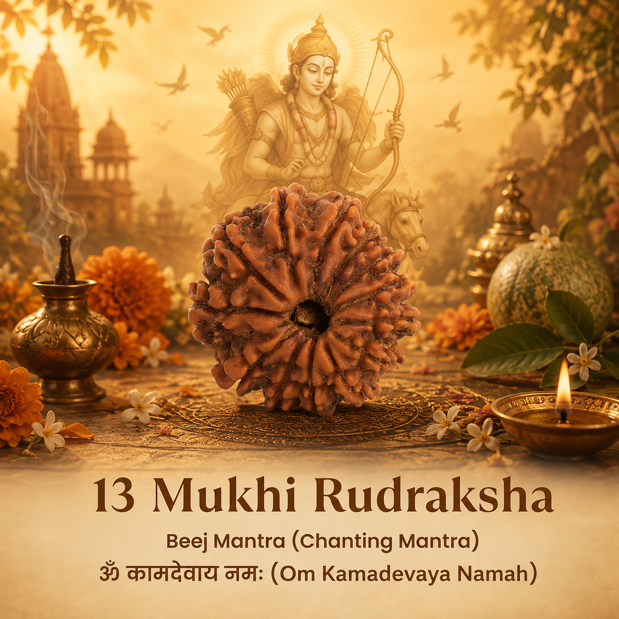 Nepali 13 Mukhi Rudraksha
