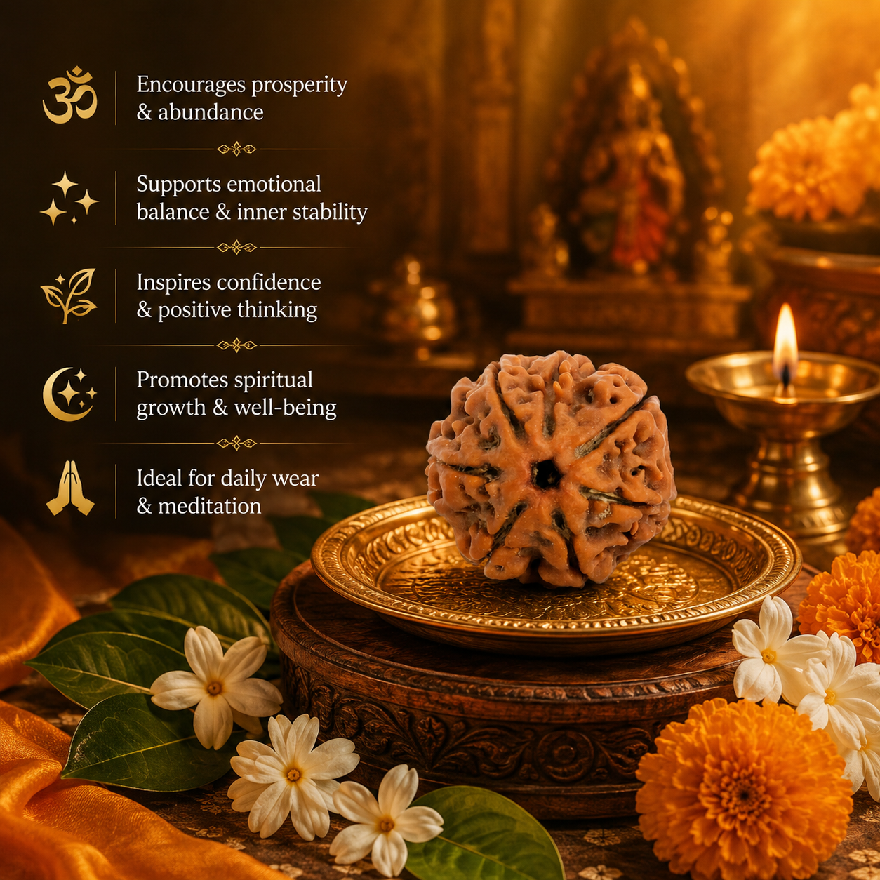 Nepali 7 Mukhi Rudraksha - Image 2