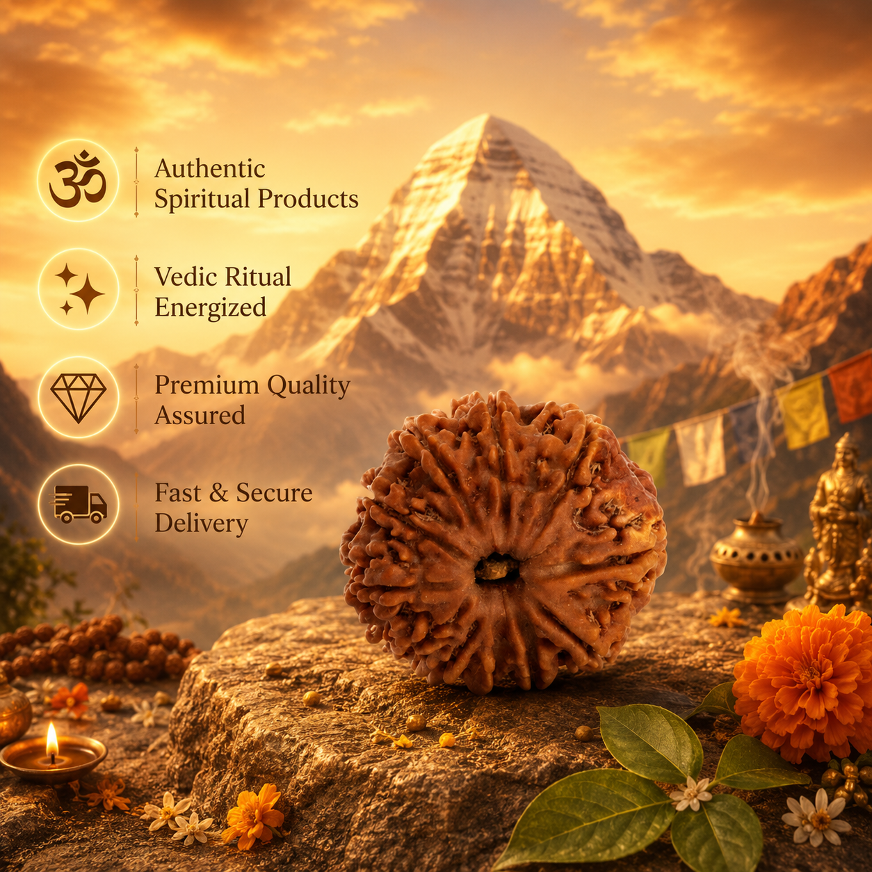 Nepali 11 Mukhi Rudraksha - Image 3