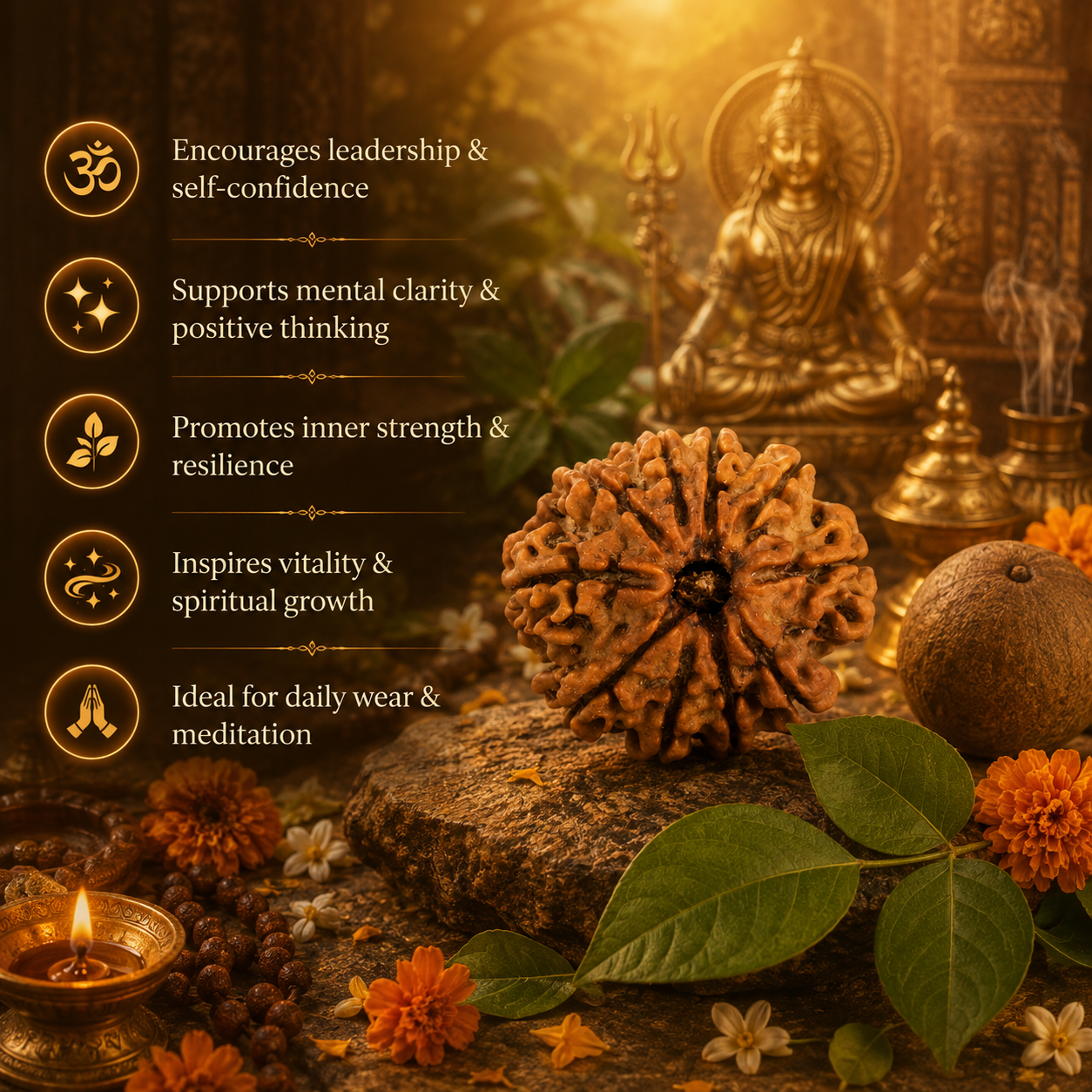 Nepali 12 Mukhi Rudraksha - Image 2