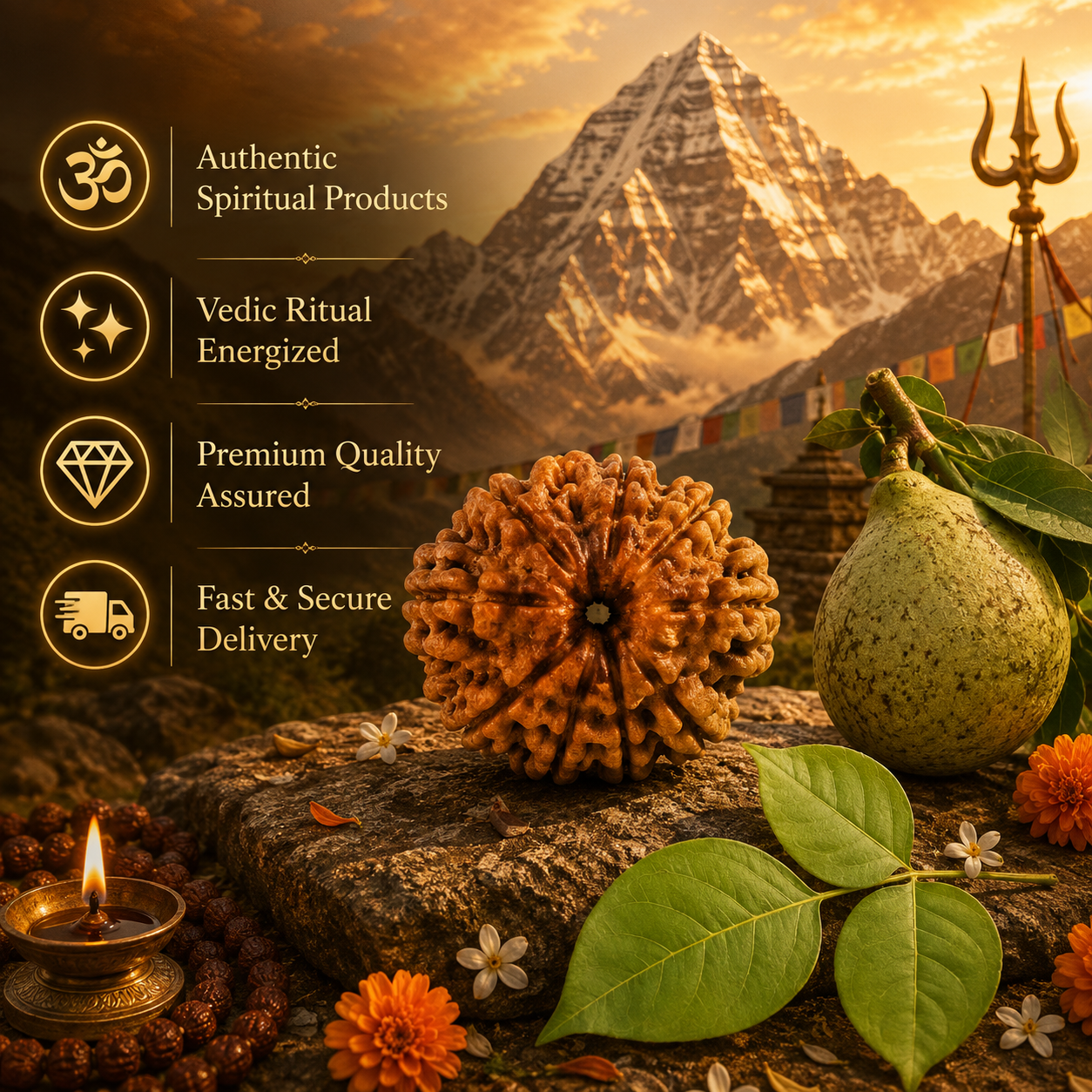 Nepali 12 Mukhi Rudraksha - Image 3