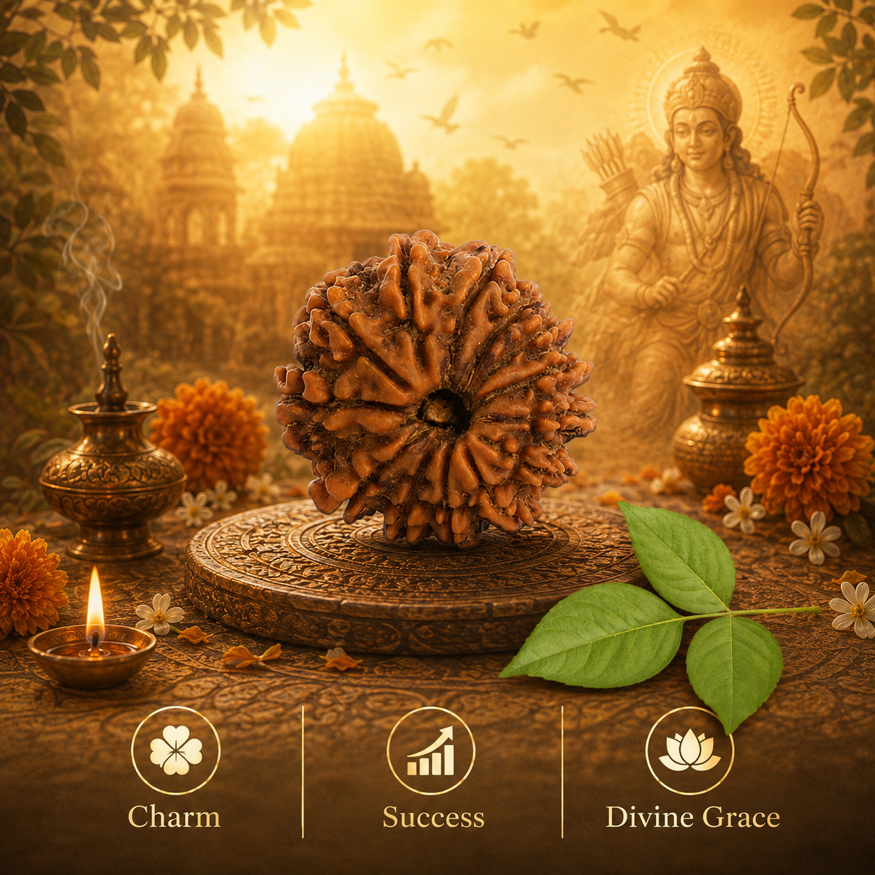 Nepali 13 Mukhi Rudraksha - Image 1