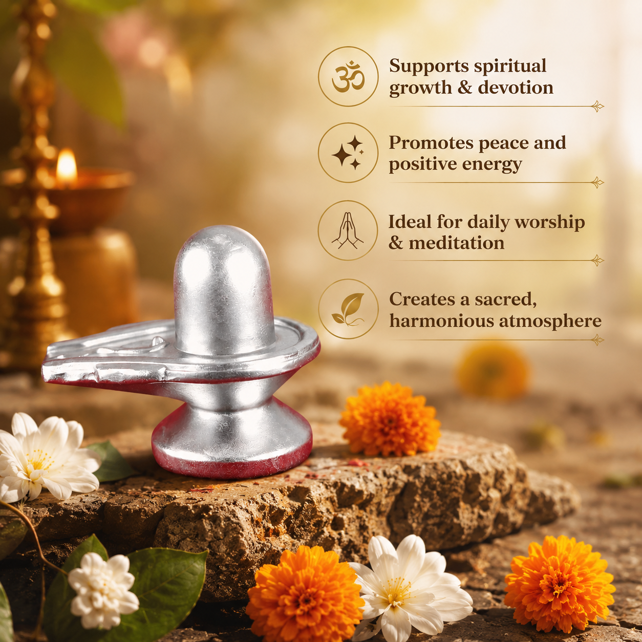 Parad Shivling – 100 Grams | Authentic Mercury Shivling for Divine Worship - Image 3