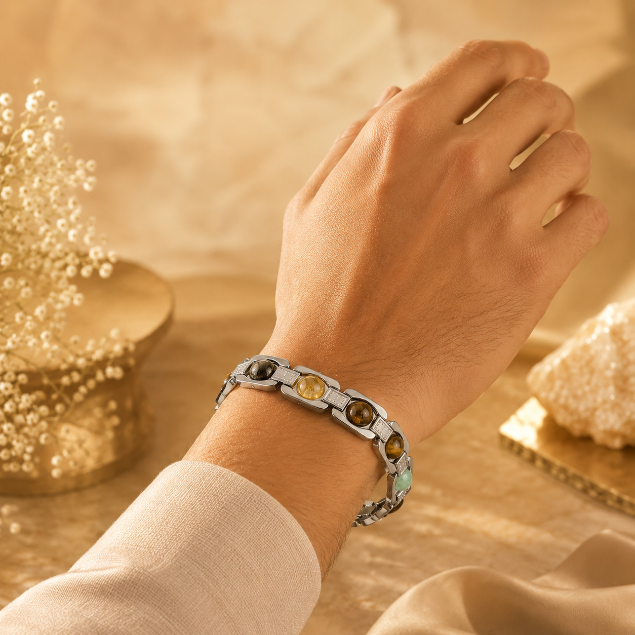 Dhan Yog Bracelet Sliver Plated - Image 2