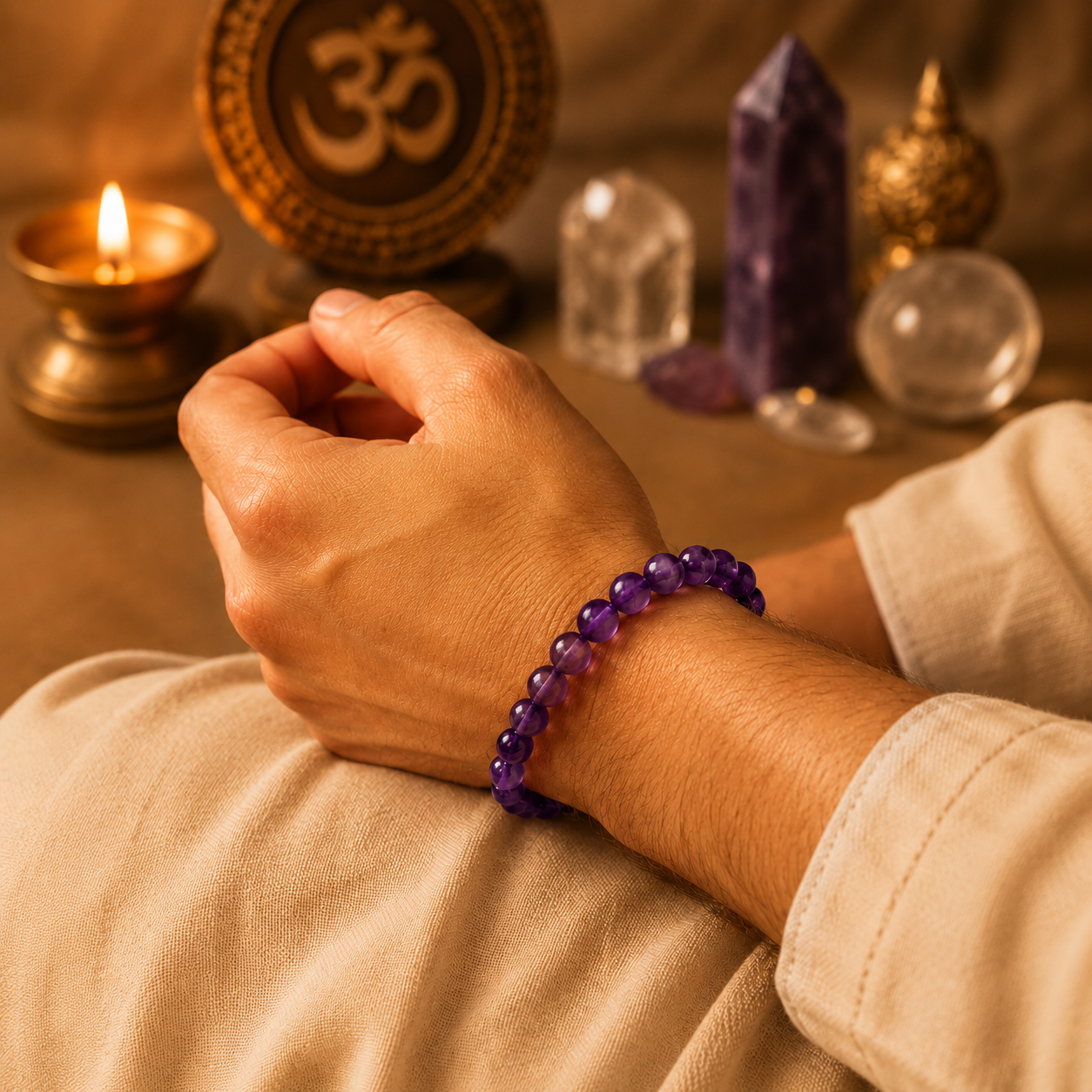Amethyst Bracelet - Image 1