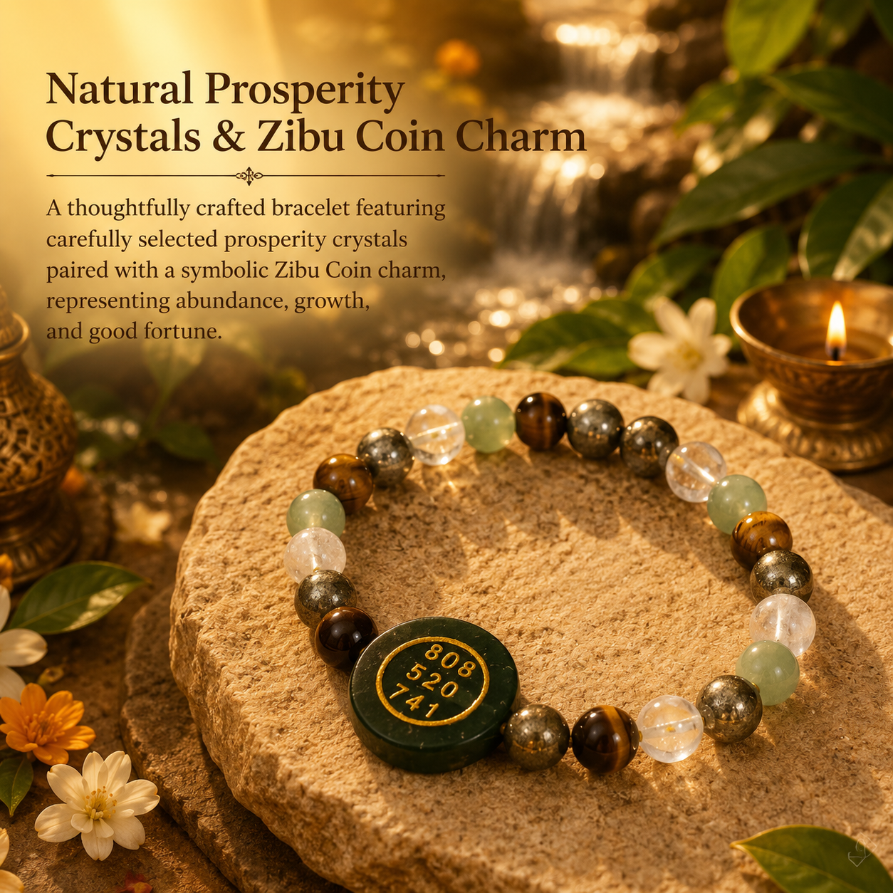 Money Bracelet with Zibu Coin - Image 1