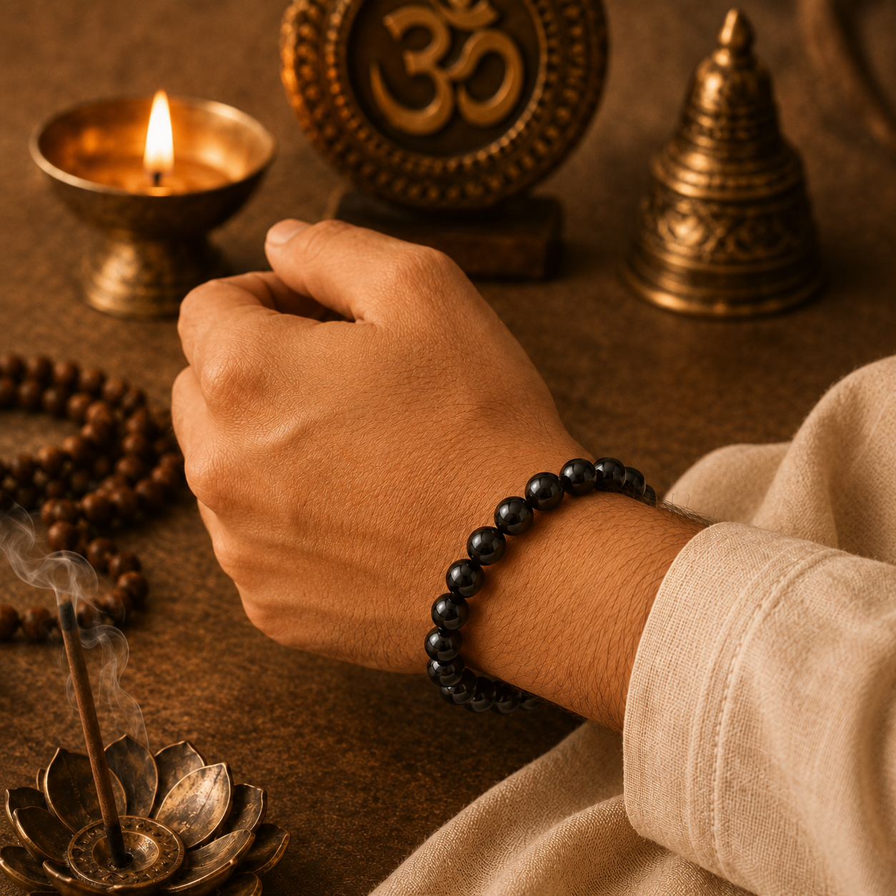 Black Tourmaline Bracelet - Image 2