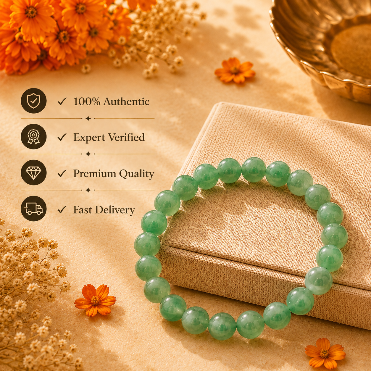 Green Aventurine Bracelet - Image 3
